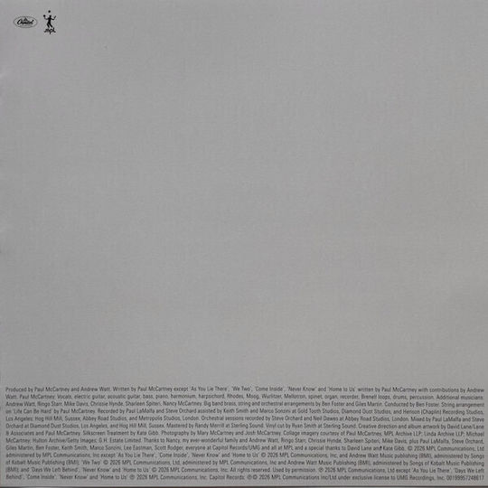 Paul Mccartney Boys Dungeon Lane Lp Vinyl