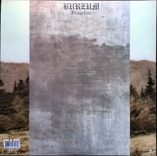 Burzum - Filozofem 2xLP