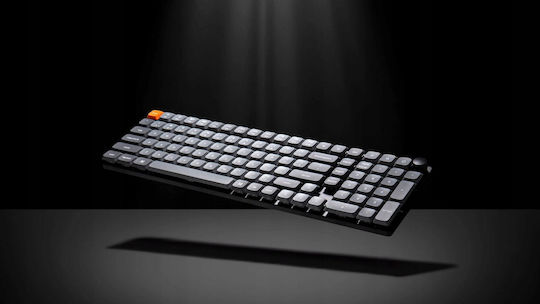Keychron K17M-H3 Max QMK K17M-H3 Ασύρματο Gaming Μηχανικό Πληκτρολόγιο 96% με Gateron Brown διακόπτες και RGB φωτισμό (Αγγλικό US)