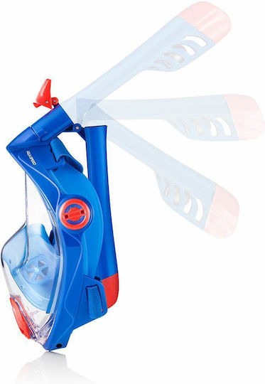 Aquaspeed Spectra 2.0 Silicone Full Face Kids Blue Diving Mask