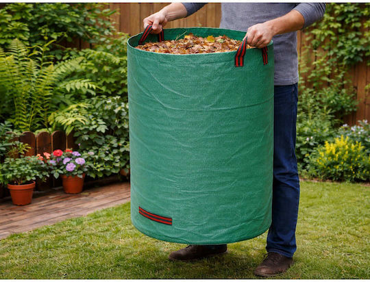 Sac de Colectare a Frunzelor 120l Mânere Întărite Reutilizabil