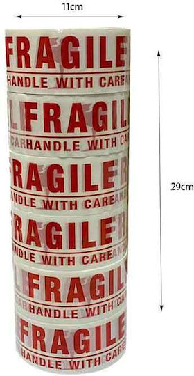 Verpackungsfolie Klebeband in Roter Farbe