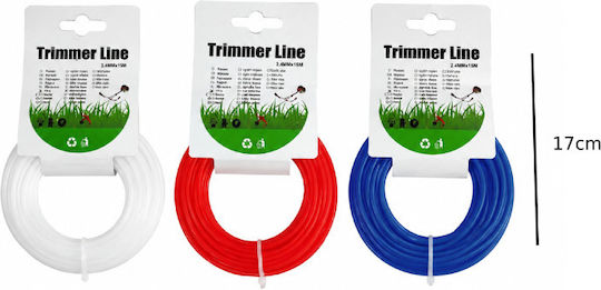 68223234248 Brush Cutter Trimmer Line Length 15m and Thickness 2.4mm