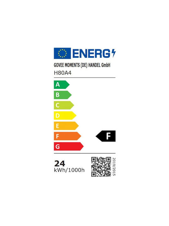 Govee Smart Πλαφονιέρα Οροφής 30εκ. με Ενσωματωμένο LED