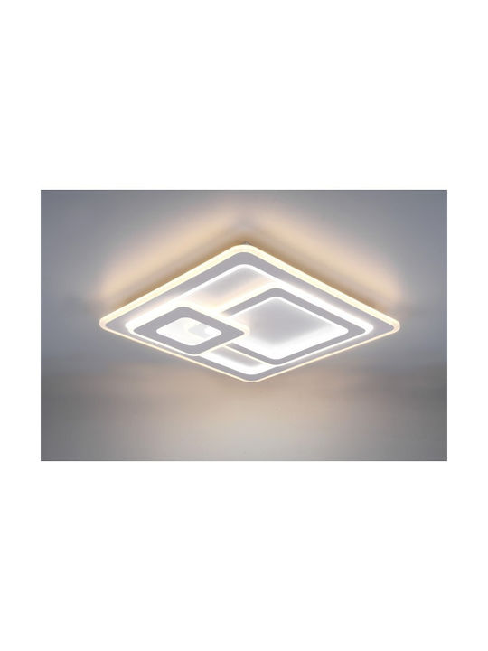 Trio Lighting Mita Таванно осветление 51бр Бяла с Вграден LED и Дистанционно Управление