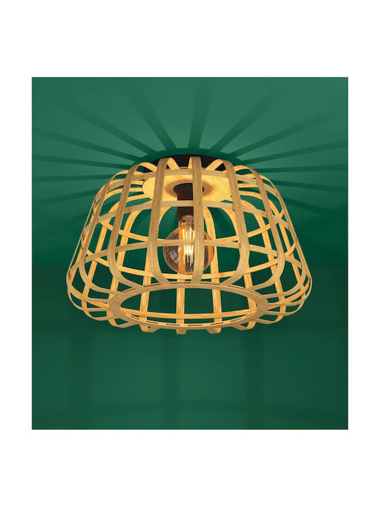Eglo Montezuelo Ceiling Mount Light 45cm Beige with Socket E27