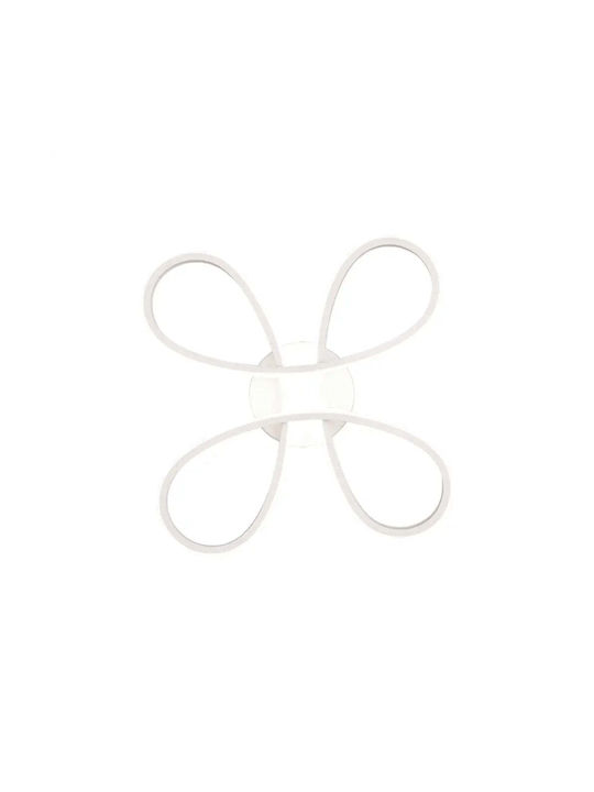 Trio Lighting Ceiling Mount Light 40cm White with Integrated LED