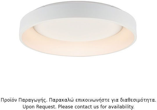 Aca Apollo Deckenleuchte 78cm Weiß mit Integrierter LED