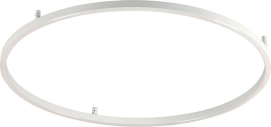 Ideal Lux Πλαφονιέρα Οροφής Μαύρη με Ενσωματωμένο LED