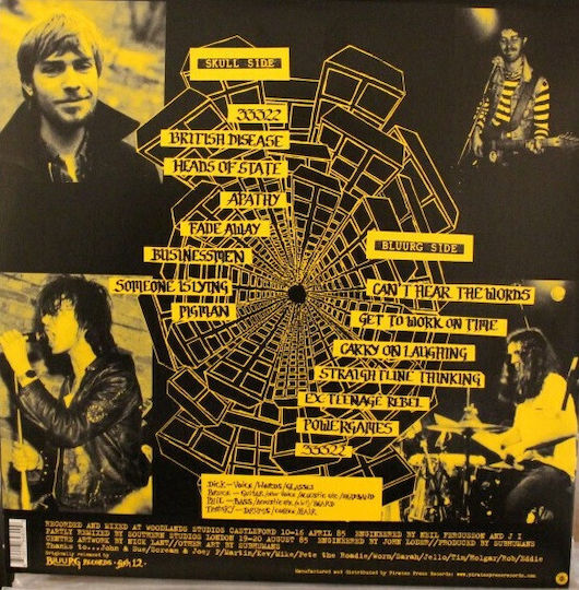 Subhumans Worlds Apart Vinyl