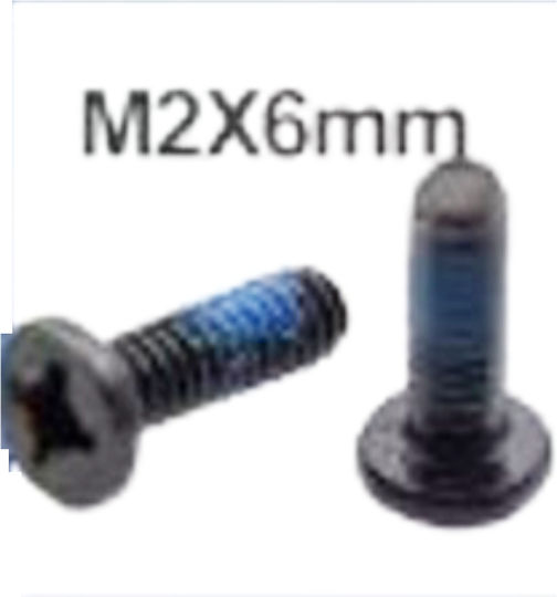 Screws Set Laptop Lenovo Ideapad 110-14ast 80tq 110-14ibr 80t6 110-15ibr 80t7 110-15acl 80tj 110-15acl Touch 80v7 110-15ast 80tr 5s10l45752 Bottom Case Screws 2mm X 6mm 10pcs Code 1-bolt021