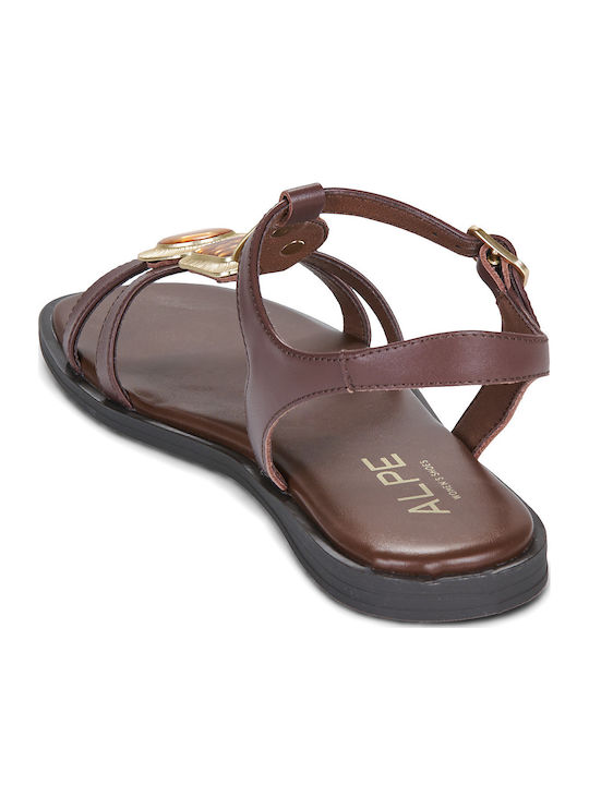 Women's Flat Sandals Brown