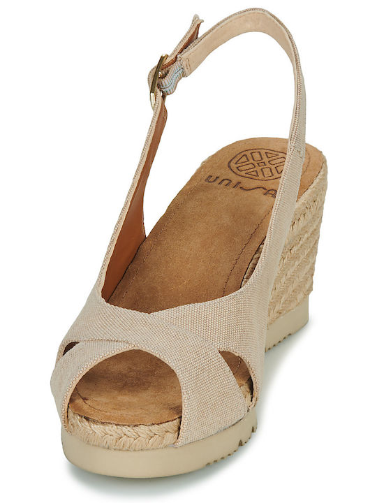 Makin Damenplattformen Beige