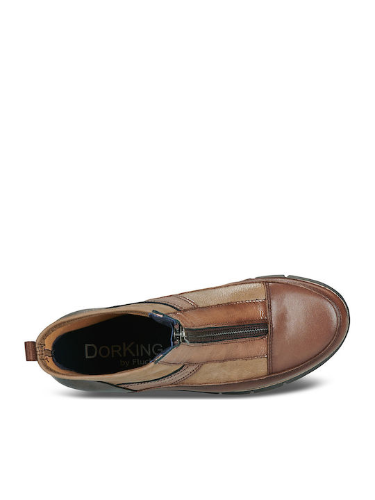 India Women's Ankle Boots Beige