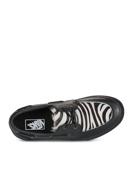 Γυναικεία Boat Shoes σε Μαύρο Χρώμα