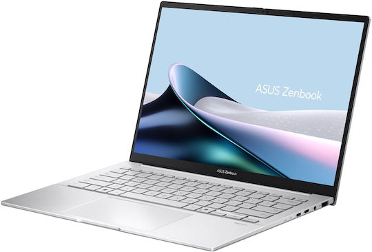 Asus Zenbook 14 UX3405CA-QD1247W 14" OLED FHD+ (Ultra 5-225H/16GB/512GB SSD/W11 Home) Foggy Silver (International English Keyboard)