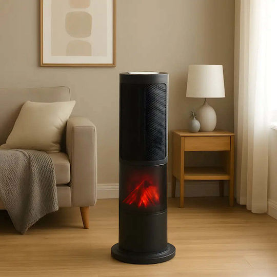 Heater Tower Електрическа Термовентилаторна Печка с Мощност 1.8kW
