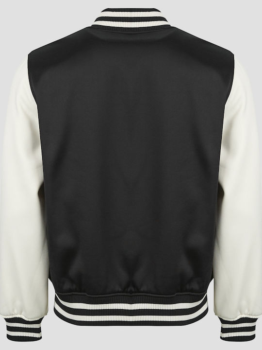 Damen Bomber Jacke Schwarz