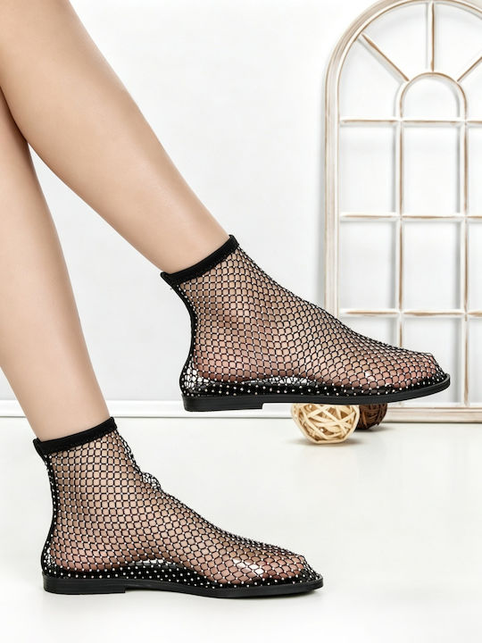 Women's Flat Sandals Black