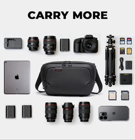 Bange Camera Bag Shoulder Black
