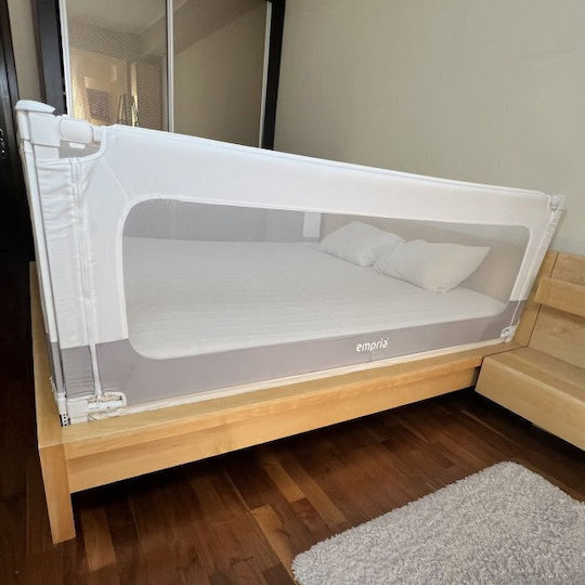 Bară De Protecție Pentru Pat Din Metal Alb 18 Cm