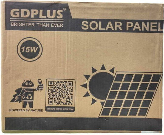 GDPLUS Solar Panel Charger 15W 620059197169