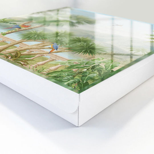 Tulup Κλειδοθήκη Τοίχου Μεταλλική 50 θέσεις 30x30x5cm