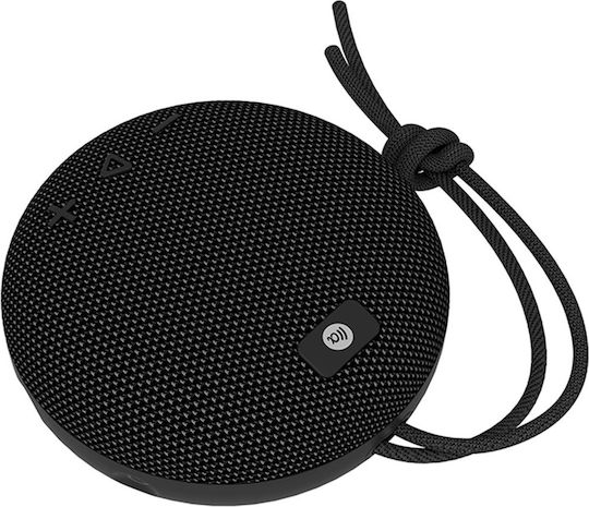 Tazata Palm 5 Водоустойчив Bluetooth високоговорител с живот на батерията до 10 часа Черен
