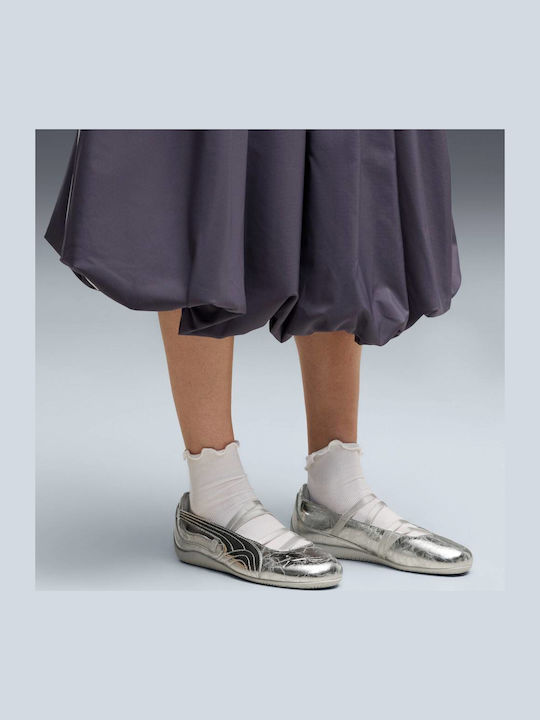 PUMA Speedcat Speedcat Women's Ballerina Shoes in Silver Colour