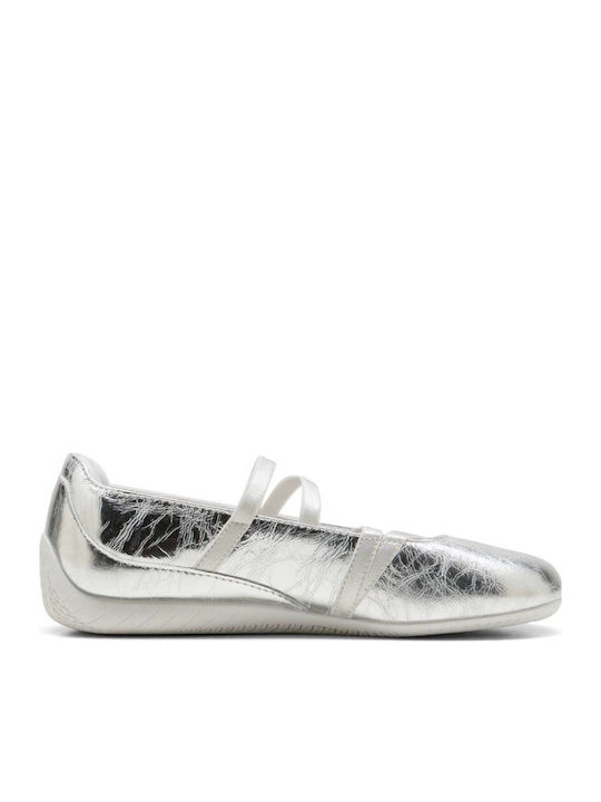 Speedcat Damen Ballerinas in Silber Farbe