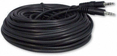 Audio Cable 3.5mm male - 3.5mm male Black 5m