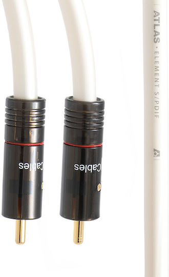 Atlas Cables Element S Pdif Kabel RCA-Stecker - RCA-Stecker 1m