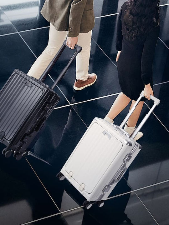 Bopai Cabin Hard White Suitcase Height 56cm Bopai Cabin Hard White Suitcase Height 56cm