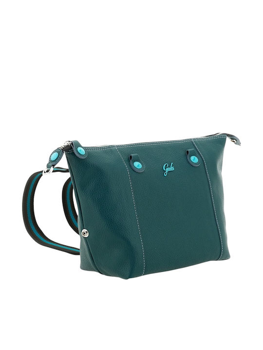 G3 Plus Size F/W 26-27 Leather Women's Shopper Bag Green