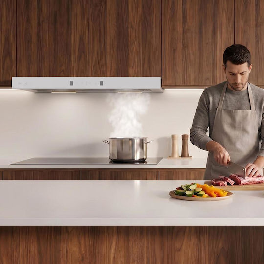 Cecotec Bolero Flux TLT 704400 Συρόμενος Απορροφητήρας 70cm Λευκός