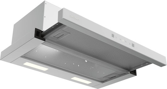 Cecotec Bolero Flux TLT 704400 Συρόμενος Απορροφητήρας 70cm Λευκός