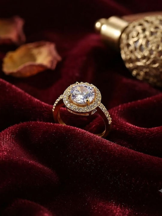 Women's Gold Plated Steel Ring Women's Gold Plated Steel Ring