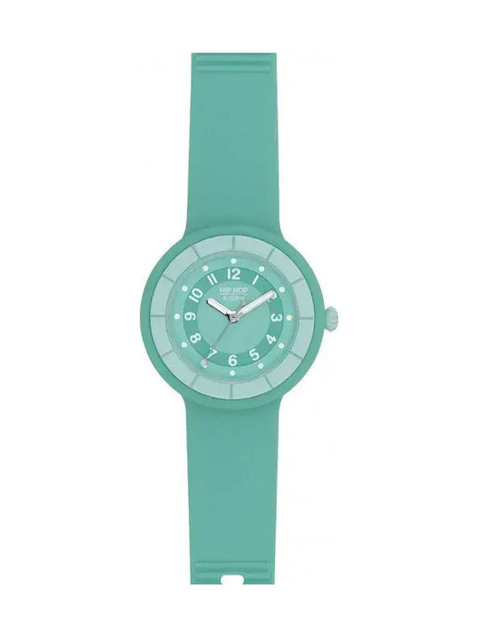 Womens Watch 32mm Solar With Turquoise Rubber Strap Womens Watch 32mm Solar With Turquoise Rubber Strap