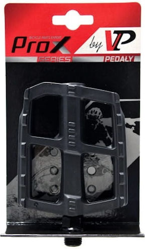 Pro-X Fahrradpedale Plattform Schwarz
