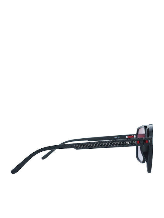 OJO Sunglasses Ανδρικά Γυαλιά Ηλίου με Μαύρο Σκελετό και Μαύρο Ντεγκραντέ Polarized Φακό