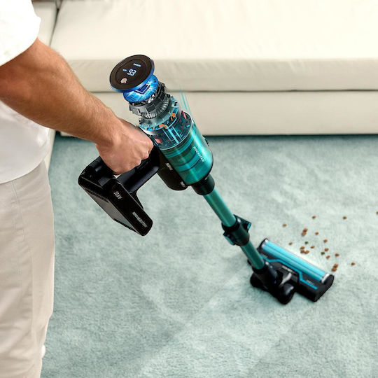 Cecotec Conga Rockstar RX50 Pet Flex Επαναφορτιζόμενη Σκούπα 2 σε 1 Stick & Χειρός 33.6V Μαύρη