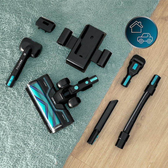 Cecotec Conga Rockstar RX50 Pet Flex Επαναφορτιζόμενη Σκούπα 2 σε 1 Stick & Χειρός 33.6V Μαύρη