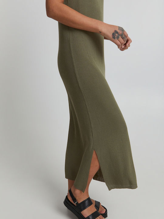Summer Shirt Dress Khaki