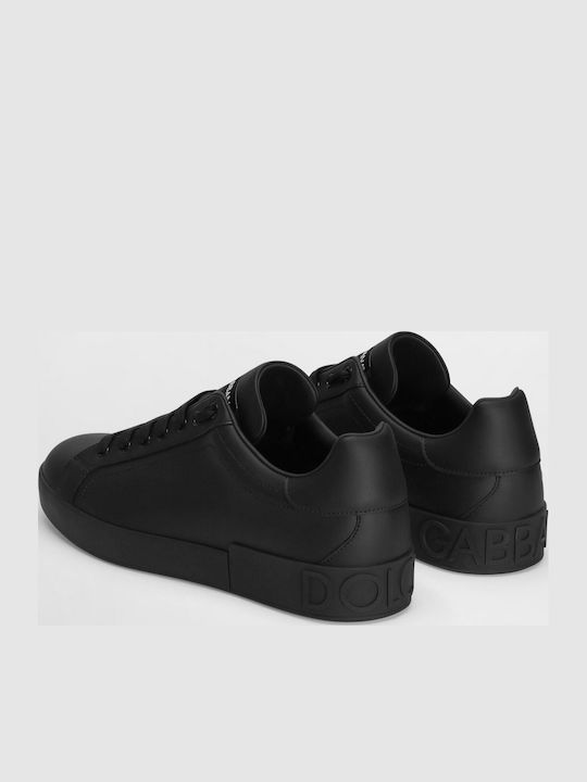 Dolce & Gabbana Portofino Herren Sneakers Schwarze