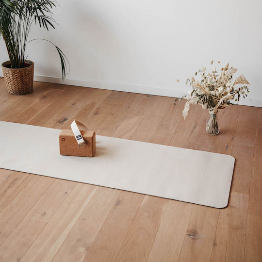 Bodhi Στρώμα Γυμναστικής Yoga Μπεζ (183x61cm)