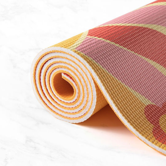 Myga Στρώμα Γυμναστικής Yoga Πολύχρωμο