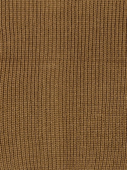Kinder-Strickjacke Gestrickt Tabac Braun