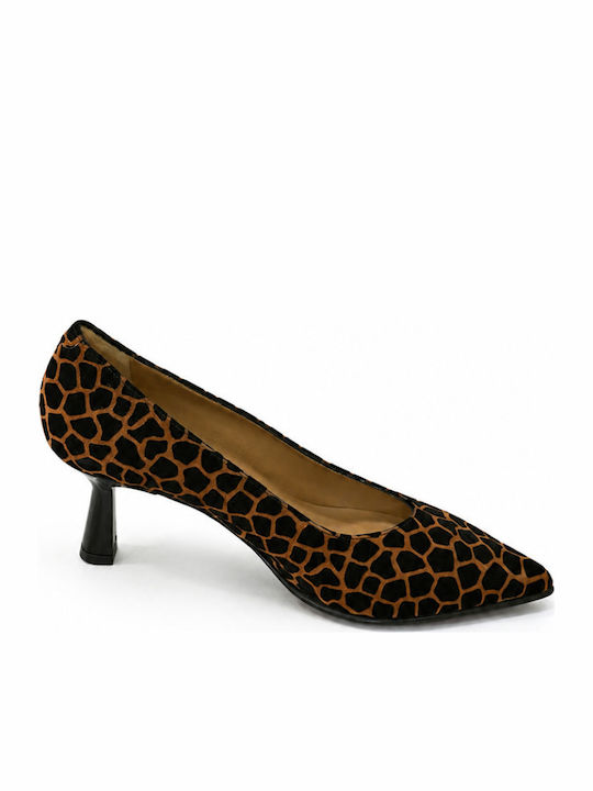 Braune Pumps