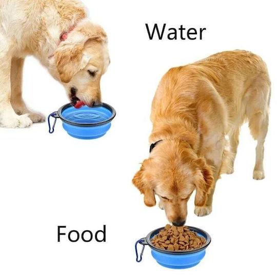 Cagio Silicone Food & Water Bowl for Dog 1lt