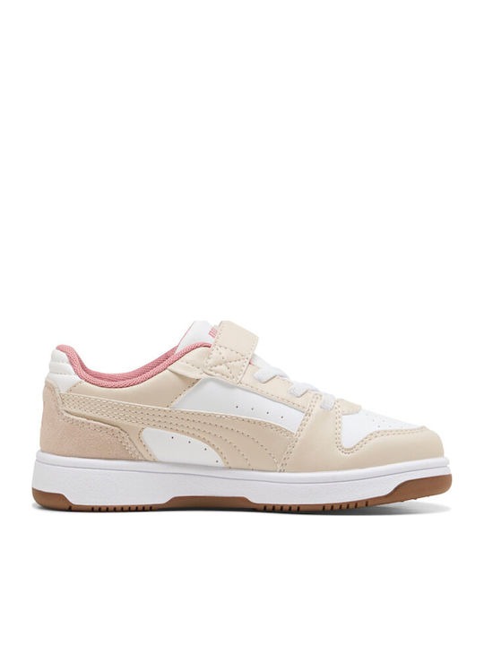 PUMA Rebound Kinder Sneaker mit Bügel- und Schleifenverschluss Mehrfarbige
